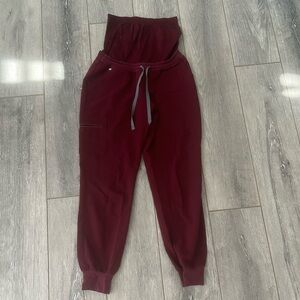 Figs maternity scrub pants